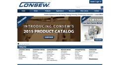 Desktop Screenshot of consew.com